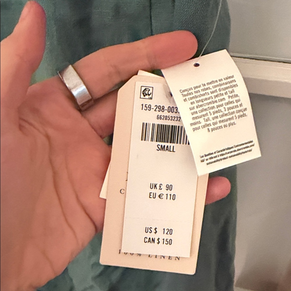 Abercrombie & Fitch Seafoam Midi Dress Sundress - Picture 9 of 12